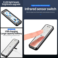 Lampu Alarm mobil Sensor magnetik LED Universal, aksesori lampu parkir berkedip strobo peringatan keselamatan pintu Anti tabrakan