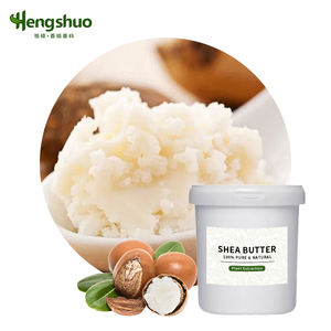 Beurre de karité importé, crème hydratante pure et naturelle, adaptée à la peau, au corps, au visage et à la croissance des cheveux. Fabrication de savon et de baume à lèvres DIY. - Product Image 1