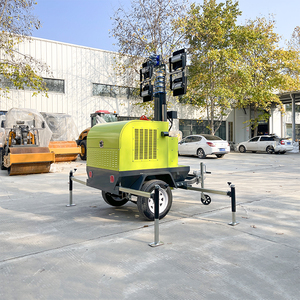 Trung Quốc Nhà cung cấp của 5500 Wát thời tiết di động đơn vị chiếu sáng từ xa tự động bắt đầu Máy phát điện diesel cho thiết bị khai thác mỏ tháp ánh sáng - Product Image 6