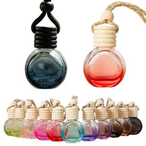 10ml coloré voiture parfum diffuseur bouteille vide voiture désodorisant pendentif pour utilisation liquide - Product Image 1
