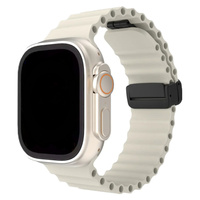 Bracelet en silicone souple pour Apple Watch Band Ultra 49/44/45/42/41/42/38mm Bracelet de montre sport pour IWatch Series 8 7 6 5 Bracelet