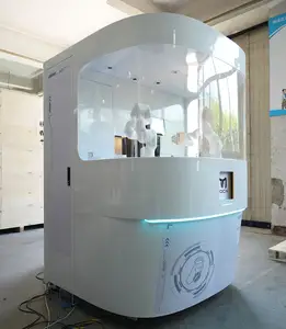 Kiosque de distributeur automatique et distributeur de café Barista Robot Mini Robot Café
