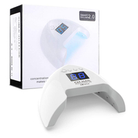 Lampe à ongles pour usage domestique et professionnel, lumière UV LED de durcissement, plastique ABS, faible chaleur, mode indolore, logo personnalisé, vente en gros