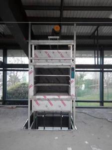 An toàn 3 cửa vận chuyển hàng hóa Lift Mini dumbwaiter Lift khu dân cư dumbwaiter đường sắt hướng dẫn để bán nóng - Product Image 6