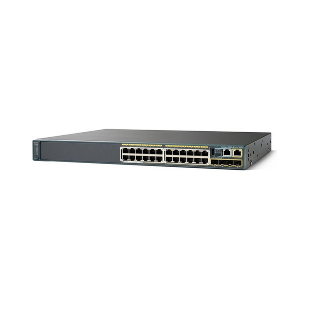 High Capacity Custom Brand Ethernet Switch CCST-011 10/100Mbps 24-Port Semi Nuevo Easy Network Setup Mexico in Stock