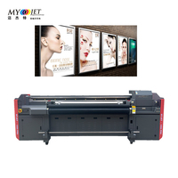 Venta directa de fábrica 1860pro UV impresora híbrida máquinas de tienda de impresión 3D impresora uv señalización para lino banner PVC papel tapiz