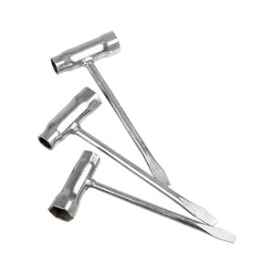 Clé à douille en T pour bougie d'allumage, outil hexagonal profond pour la réparation des moteurs de débroussailleuses et de tronçonneuses - Product Image 1