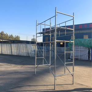 Factory Price High Intensity Steel <strong>Scaffoldings</strong> Safe and Stable H Frame <strong>Scaffoldings</strong> Construction Scaffold System - Product Image 5
