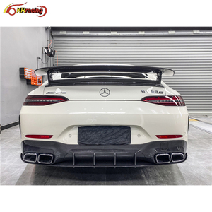 Lame de pare-choc arrière en Fiber de carbone, accessoire pour voiture, <span class=keywords><strong>Mercedes</strong></span> Benz AMG GT63S 4D coupé X290 2019 — 2021, édition mondiale - Product Image 5