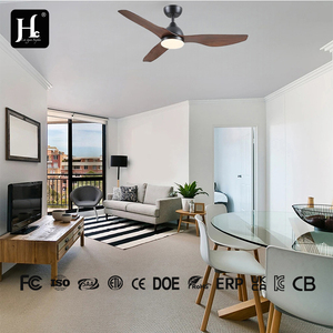 The most popular three leaf low-noise 50 inch variable frequency DC motor LED <b>remote</b> <b>control</b> <b>ceiling</b> fan with <b>lights</b> - Product Image 3