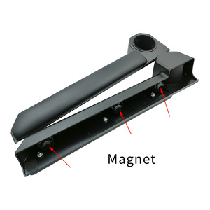 Porte-gobelet de porte de voiture Sirui pour Toyota Land Cruiser LC76 LC70 LC71 LC79 en plastique gris - Product Image 4
