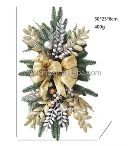 <span class=keywords><strong>Guirnalda</strong></span> <span class=keywords><strong>de</strong></span> escaleras <span class=keywords><strong>de</strong></span> Navidad, decoración <span class=keywords><strong>de</strong></span> escaleras, adorno <span class=keywords><strong>de</strong></span> Navidad, arreglo <span class=keywords><strong>de</strong></span> escena nórdica para el hogar, Navidad - Product Image 2