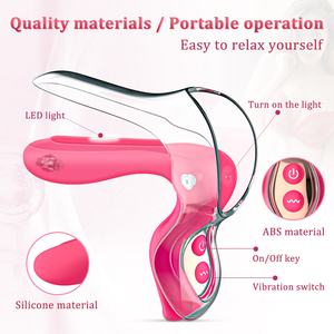 Paare Sexspielzeug <span class=keywords><strong>2</strong></span> in 1 Spekulum Vibratoren Dilatatoren Frauen Vaginal Expander Licht 10 Vibrations frequenzen Sexual Pleasure Tools - Product Image 6