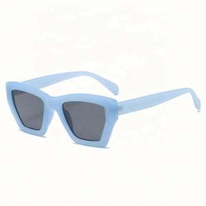 Gafas de Sol Cuadradas de Moda con Logotipo Personalizado, Color Jelly, Protección UV400, Estilo Ojo de Gato, para Mujer, 2021 - Product Image 4