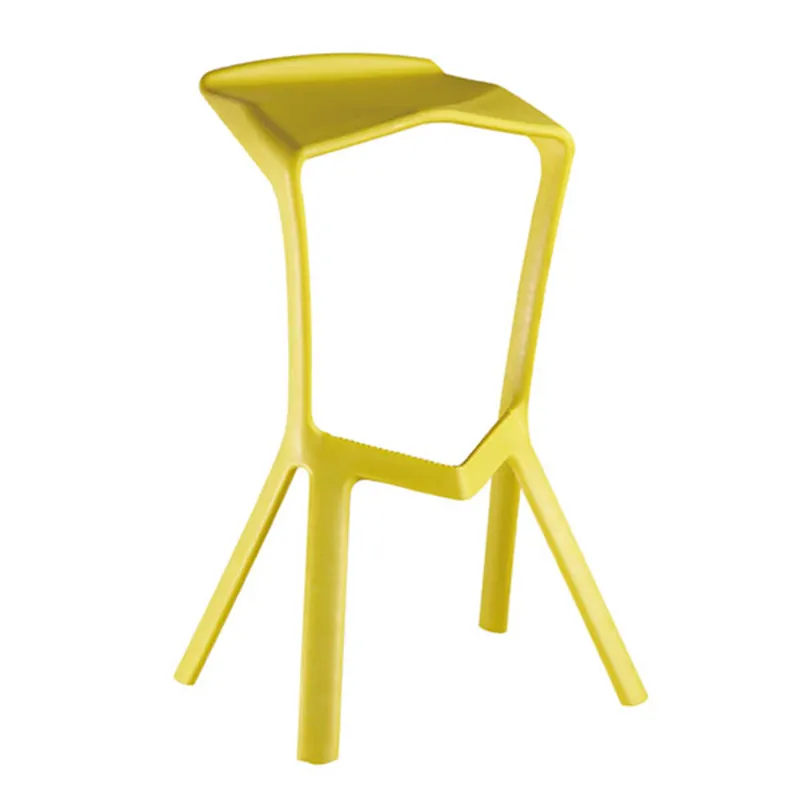 מכירה לוהטת מונובלוק Pp גן כיסא חתיכה אחת עמיד לערום פלסטיק אוכל כיסא לבן שחור צבע אישית מסעדת כיסא