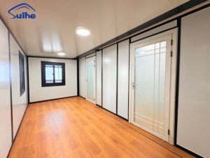<span class=keywords><strong>Maison</strong></span> conteneur pliable en acier préfabriqué de 20 pieds, extensible, 2 chambres - Product Image 5