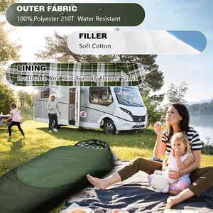 Fabbrica OEM mummia <span class=keywords><strong>sacco</strong></span> <span class=keywords><strong>a</strong></span> <span class=keywords><strong>pelo</strong></span> invernale <span class=keywords><strong>a</strong></span> <span class=keywords><strong>0</strong></span> gradi in morbido cotone imbottito per adulti - Product Image 2