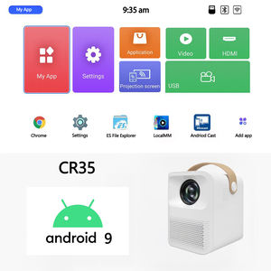 Miniproyector de luz LED 4k para Iphone, proyector de proyección portátil 4k con resolución HD 1080P nativa, compatible con proyectores de techo OEM disponibles - Product Image 3
