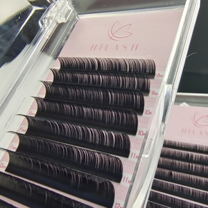 Forniture per Ciglia All'Ingrosso, Extension Ciglia Volume in Cashmere, Etichetta Privata, Vassoi per Ciglia Nere Opache, Extension Ciglia - Product Image 3