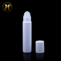 Vente en gros de flacons cylindriques vides en PETG de 30 ml, prix direct usine, étiquette privée, flacon à bille pour soins de la peau, parfum, crème pour le visage