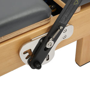 Machine de Pilates Reformer Commerciale en Bois de Hêtre <span class=keywords><strong>Alice</strong></span> KW012-Beech – Équipement d'Entraînement de <span class=keywords><strong>Yoga</strong></span> et de Gymnastique à Domicile - Product Image 2