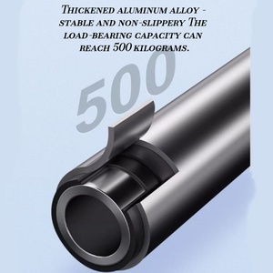 Tongkat Jalan Aluminium Medis Mewah yang Dapat Disesuaikan untuk Penyandang Disabilitas, Alat Bantu Mobilitas - Product Image 6