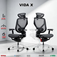 Chaise de bureau ergonomique en maille avec 15 positions d'inclinaison, accoudoirs à commande filaire 5D et siège coulissant pour bureaux d'entreprise, usines, OEM GTChair