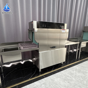 Factory Direct Sale Automatic Conveyor Type Dishwasher High Efficient Continuous Feed Dishwasher for Restaurant & Hotel Supplies - Product Image 2