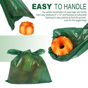 Rouleaux de sacs à excréments pour chiens, sacs à excréments extra épais et étanches pour chiens, 270 sacs, 18 rouleaux de recharges, sacs à déchets parfumés pour chiens et chats - Product Image 5