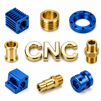 Service d'usinage CNC pour pièces en laiton et en aluminium (production sur commande personnalisée, composants tournés et fraisés de précision)