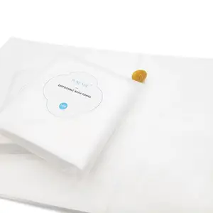 Wholesale New Trends White Microfiber Disposable Bath Towel
