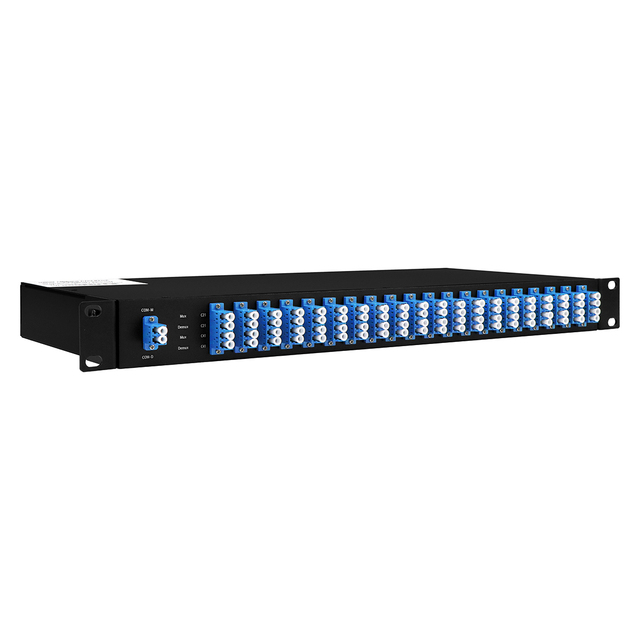 1U Rack AAWG 40CH DWDM Mux Demux Module