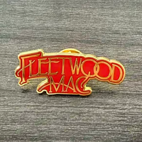 Al por mayor: Pines de solapa de metal esmaltados de la banda de rock Fleetwood Mac, broches de música clásica, insignias y accesorios de colección para fans