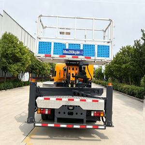 Plataforma Elevadora Aérea AWP de 34 m para Operaciones en Altura, Camión con Chasis ISUZU, Plataforma de Trabajo Aérea, Camión con Cesta Elevadora - Product Image 3