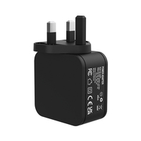 Chargeur mural super rapide mini GaN 100W CE RoHS FCC avec port Type C 100W, adaptateur secteur EU US UK AU pour Apple iPhone iPad