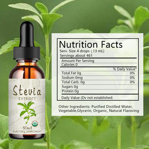 العلامة الخاصة ستيفيا استخراج ستيفيا قطرات التحلية السائلة قطرات ستيفيا - Product Image 2
