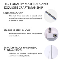 Serrures de sécurité adhésives pour enfants serrure à clé pour tiroir de meuble de sécurité pour bébé
