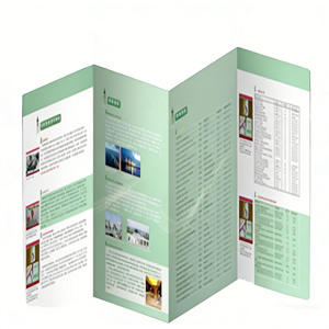 Impression offset personnalisable pour brochure pliée, dépliant, <span class=keywords><strong>livret</strong></span> avec papier d'art - Impression de livres sur mesure - Product Image 6