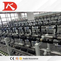 Nouvelles machines textiles pour le système de production de fils en molleton de coton et de fibres avec machine de levage industrielle intégrée