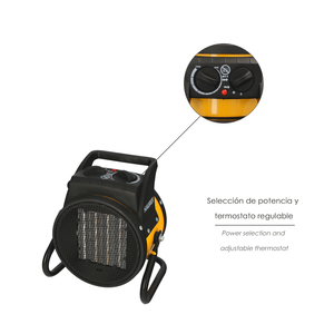 Canon <b>Ceramic</b> Fan <b>Heater</b> Floor and Wall 1000 / 2000 Watt. - Product Image 3