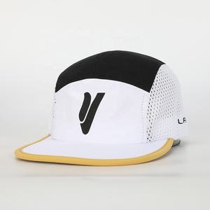 BSci कस्टम डिजाइन कढ़ाई लोगो मुद्रण 5 पैनल शिविर कैप, स्पोर्ट्स रनिंग कैमपर टोपी, हल्के आउटडोर कैंपिंग कैप - Product Image 1