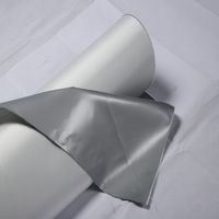 Tissu en fibre de verre enduit de silicone-résistant à la chaleur ignifuge ignifuge à haute température résistant au feu0.23