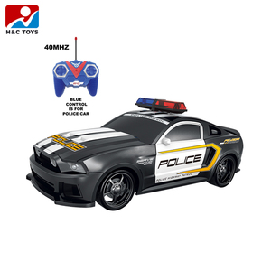 1:24 voiture de course télécommandée voiture de <span class=keywords><strong>police</strong></span> poursuite bataille rc jouet voitures 2 pièces - Product Image 3