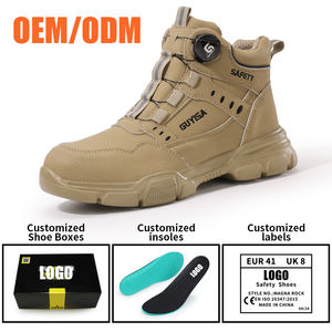 GUYISA Chaussures <span class=keywords><strong>de</strong></span> <span class=keywords><strong>sécurité</strong></span> à boutons intelligentes légères, résistantes à l'usure et confortables, anti-écrasement et anti-crevaison - Product Image 3