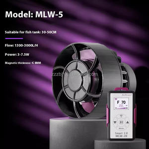 जेबाओ एमएलडब्ल्यू श्रृंखला वाईफाई नियंत्रक-5/10/20/30 एलसीडी तरंग पंप एक्वेरियम स्मार्ट ऐप्स पर्यावरण पर्यावरण के अनुकूल प्लास्टिक सामग्री मछली प्रजाति बॉक्स - Product Image 2