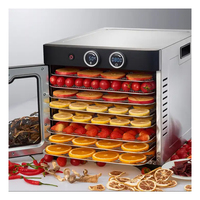 Thuisgebruik Voedsel Dehydrator 8 Lade Kleine Gedehydrateerde Fruitmachine