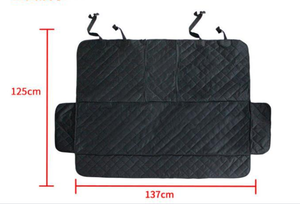 الاستخدام العالمي غطاء مقعد للحيوانات الأليفة انفصال أكسفورد النسيج للماء كلب أليف العالمي سيارة المقعد الخلفي غطاء - Product Image 2