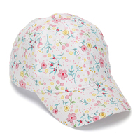 Topi Bisbol Landfond Cross-Border Best-Selling Little Flower Unisex, Model Snapback, Bernapas, Pelindung Matahari