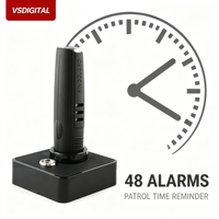 Système de patrouille RFID V52 avec dispositif de chronométrage, résistant à l'eau, en acier inoxydable 304, pour chantier de construction et patrouille nocturne