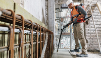 Vibreur à béton portatif à moteur thermique, type insertion, haute efficacité pour la construction en béton